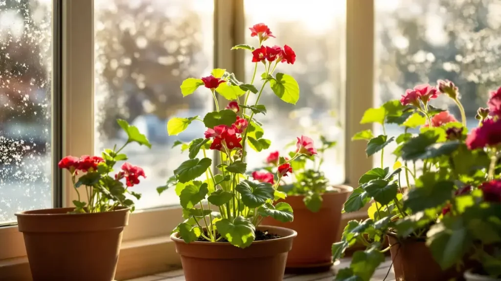 De beste technieken om je geranium de winter door te helpen en in het voorjaar weer te laten bloeien