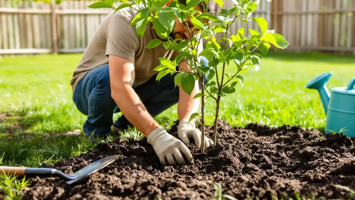 Een fruitboom planten? Vergeet deze stap niet die zelfs door hovenier met zorg wordt gerespecteerd