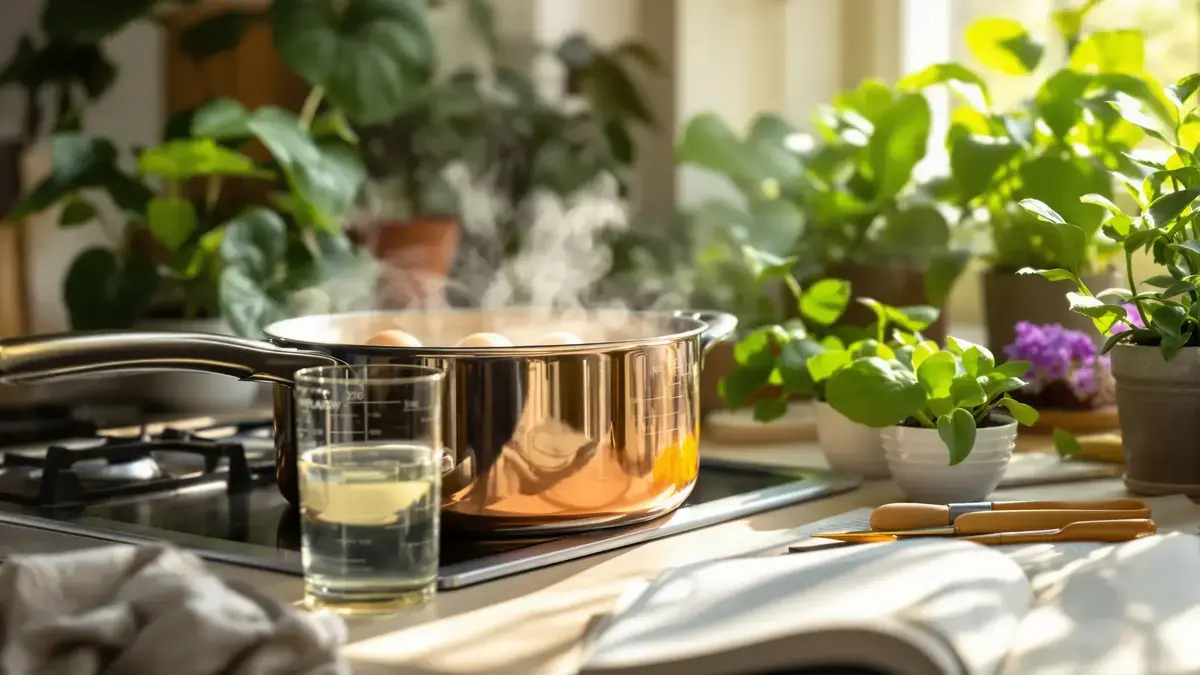 Het kookwater van eieren: ontdek waarom het een waardevolle aanwinst voor je planten is