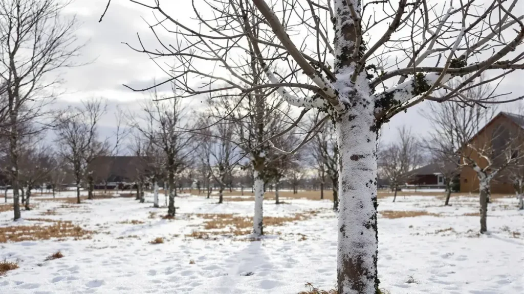 Een slimme zet om de schors van je fruitbomen te beschermen en knaagdieren in de winter weg te houden