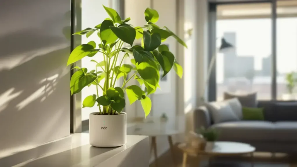 Deze uitzonderlijke plant onderscheidt zich door zijn vermogen om de lucht op een unieke manier te zuiveren