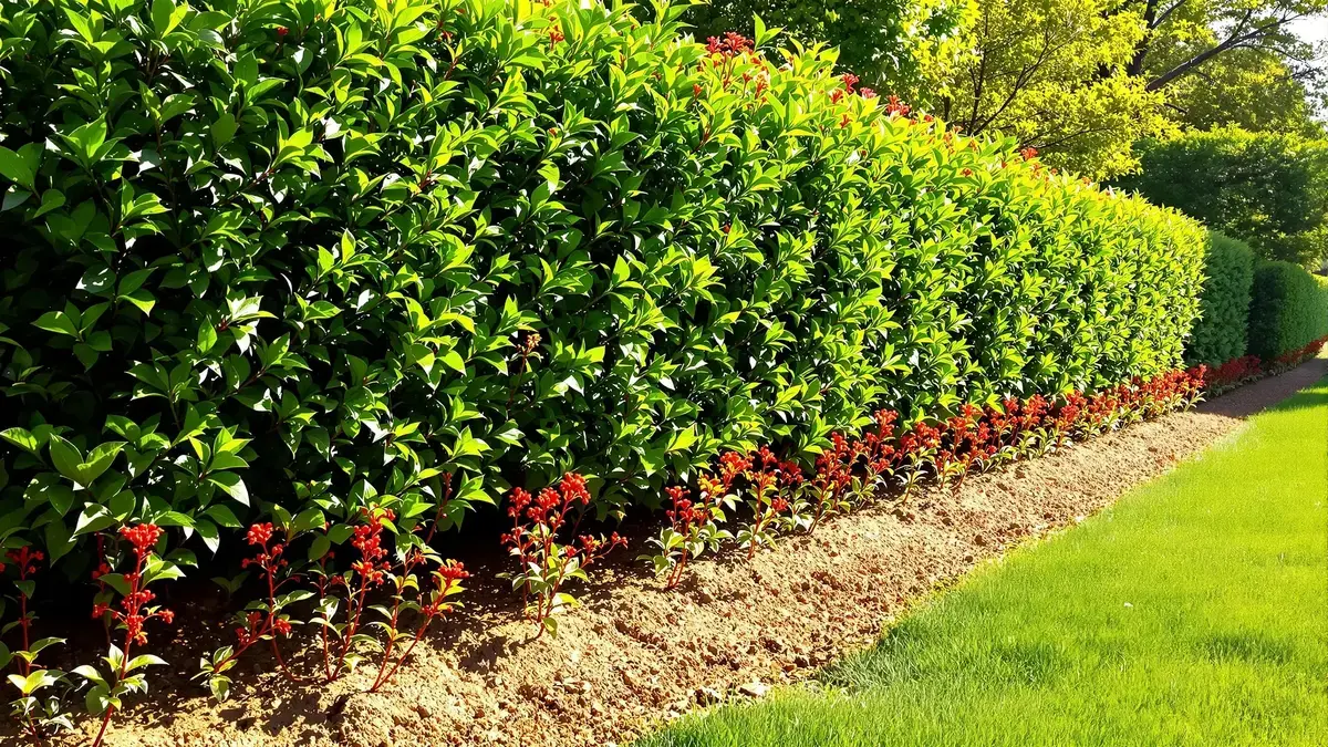 Hoe een photinia te planten voor een dichte, weelderige haag in korte tijd